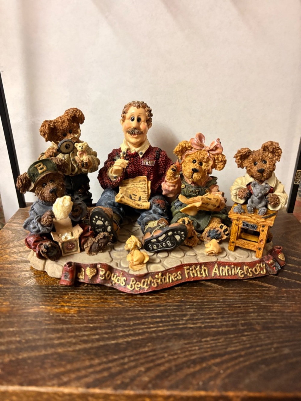 Boyd’s bears 1998 Limited edition “Boyd’s Bears one’s fifth Anniversary